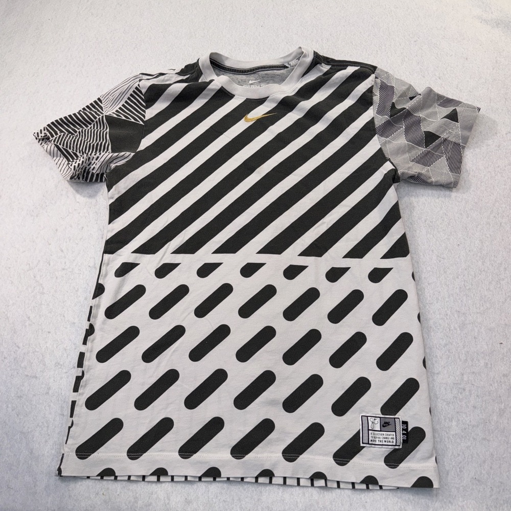 Serena‎ Williams Nike Court Design Crew Graphic Tennis T-Shirt Sz Small  Dri Fit